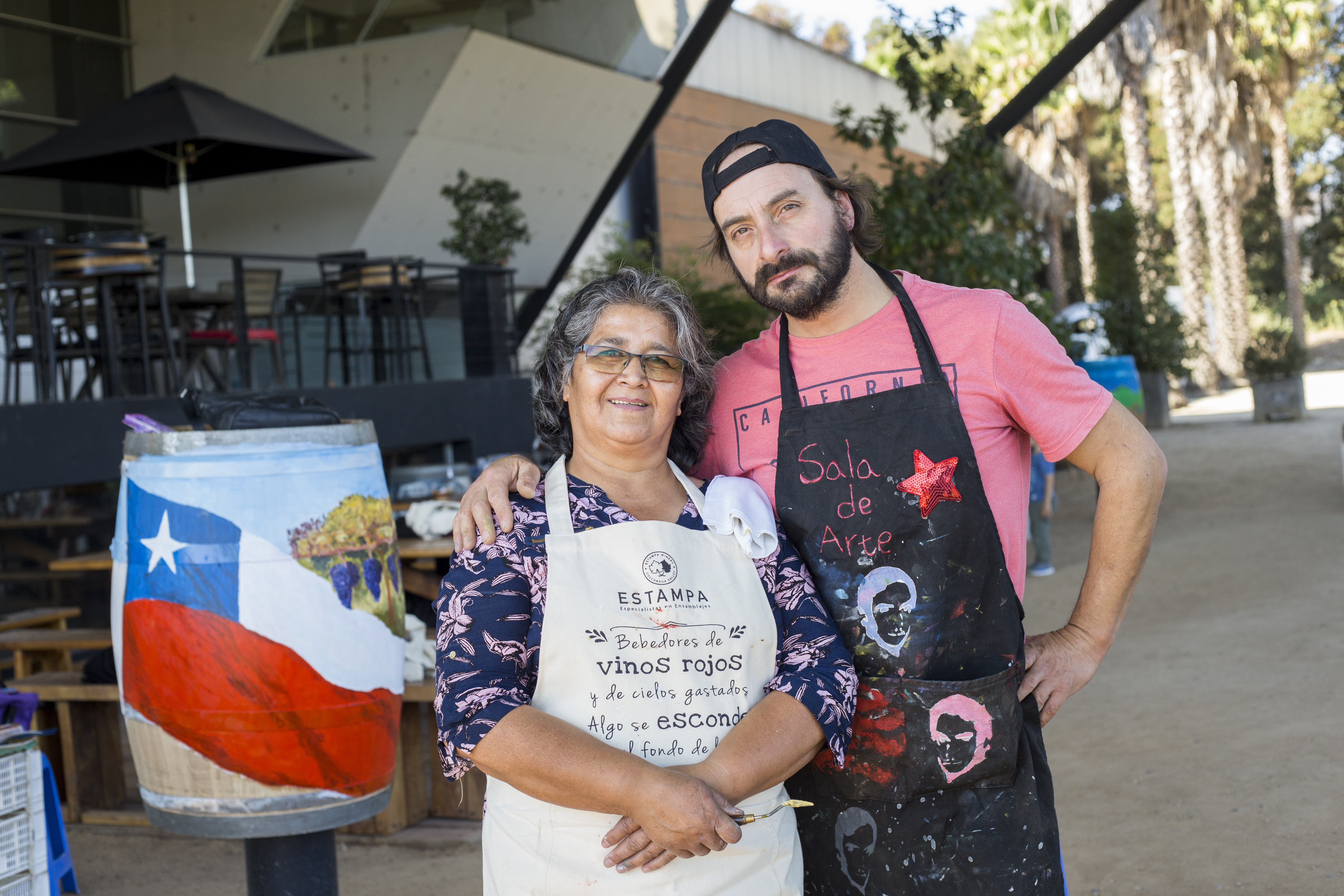 Gertrudis Morales y Juan Pablo Moya